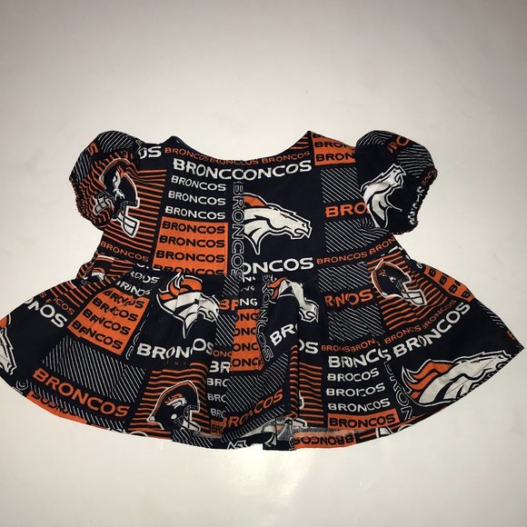 Denver Bronco's Baby Dress - Picture 2 of 13
